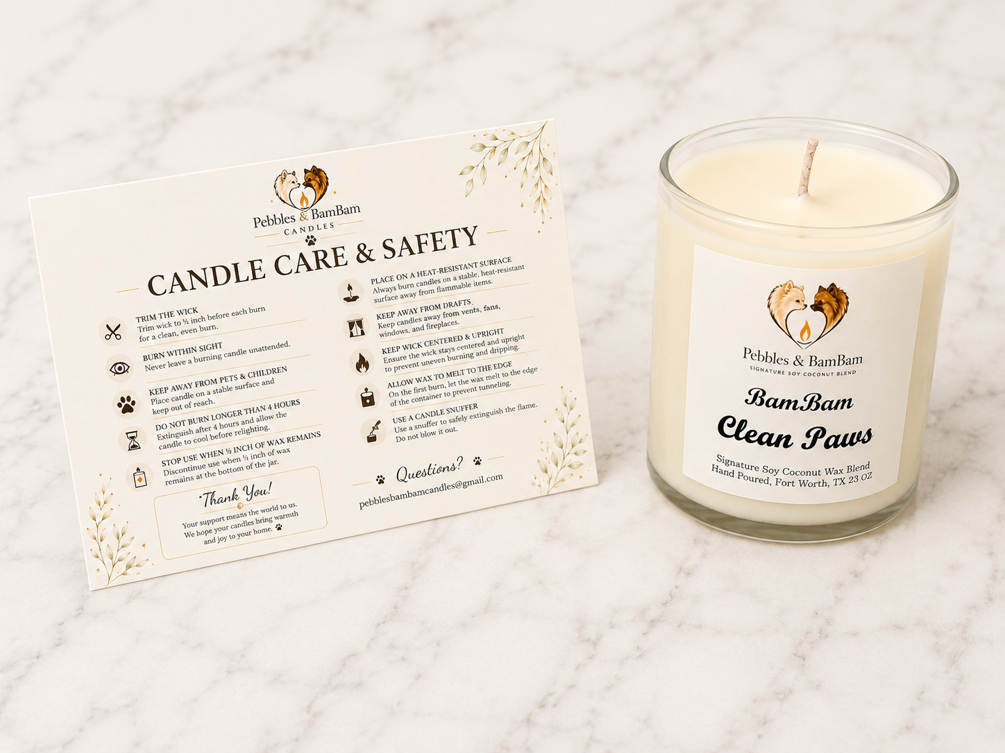 BamBam collection: Clean Paws