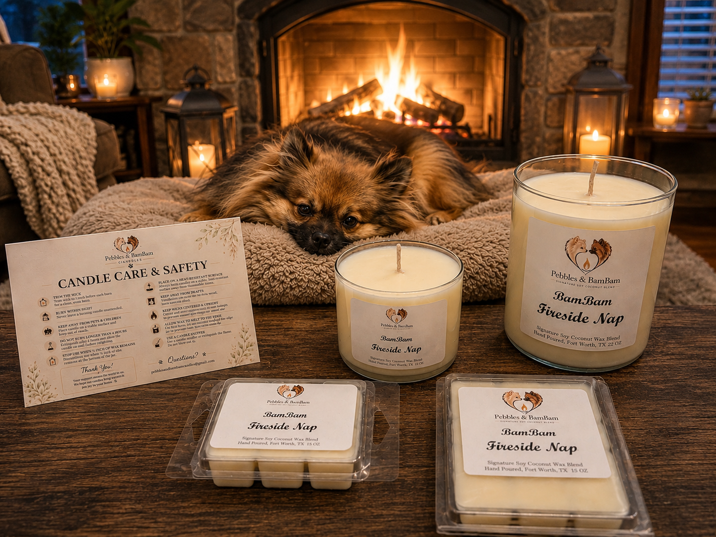 BamBam collection: Fireside Nap