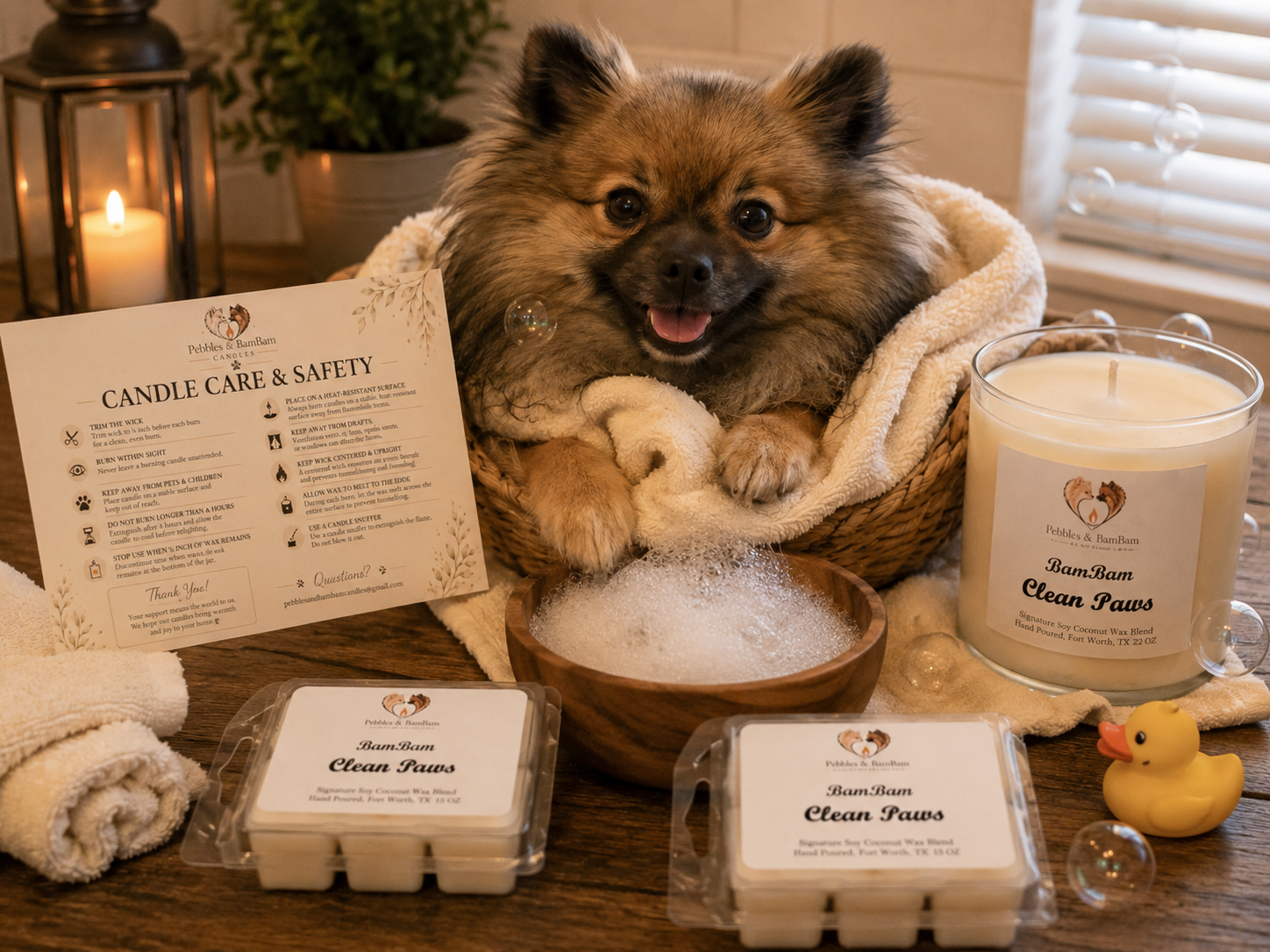 BamBam collection: Clean Paws